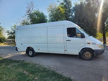 ролики спринтер: Mercedes-Benz Sprinter (длинная база, высокий крыша), белый фургон — 5