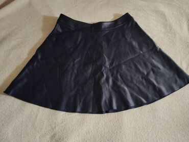 zvonasta suknja: S (EU 36), Mini, color - Black