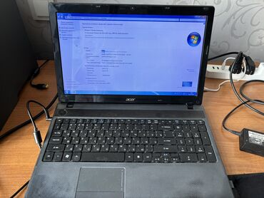 netbook acer: Ноутбук, Acer, 2 ГБ ОЗУ, Intel Core i3, 15.6 ", Б/у, Для несложных задач, память HDD
