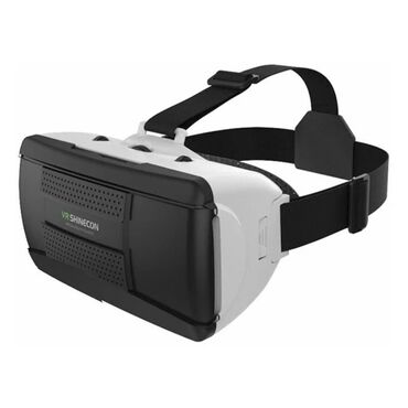 наушники с костной проводимостью бишкек: VR-гарнитура Shinecon в контрастном черно-белом дизайне предлагает