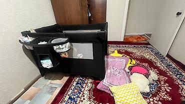 Манежи-кровати: Манеж-кровать, Новый, Раскладной, Другой материал — 11