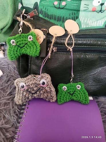 kipling monkey: Вязаные брелоки и подвески ручной работы - Ассортимент: забавные — 1