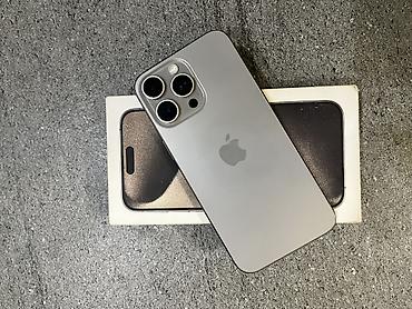 Apple iPhone: IPhone 15 Pro Max, 256 ГБ, Natural Titanium, Коробка, 86 % — 1