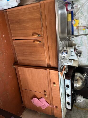 Mətbəx mebeli: Mətbəx üçün komplekt məişət texnikası və mebel - Üst dolablar və alt — 5