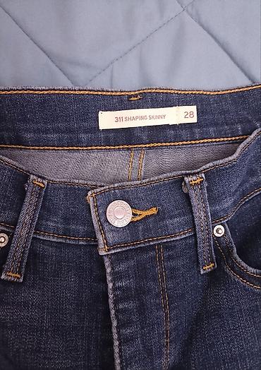 Джинсы: Джинсы, Скинни, LeviS, Средняя талия, Стрейч — 2