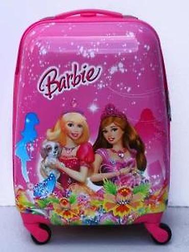 Rančevi, torbe i koferi: Dečiji kofer i ranac sa Barbie motivom – set za putovanja - Dizajn — 22