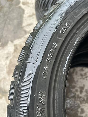 шины грязевые r15: Шины 195 / 55 / R 15, Зима, Б/у, Комплект, Легковые, Michelin — 2