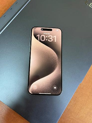 iphone xs max qiymeti irshad: IPhone 15 Pro Max, 256 GB, Natural Titanium, Face ID — 6