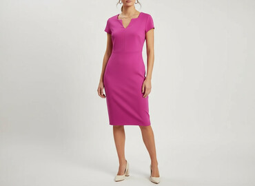 sukienka na jedno ramię stradivarius: BODY FLIRT, Women`s dress, size S