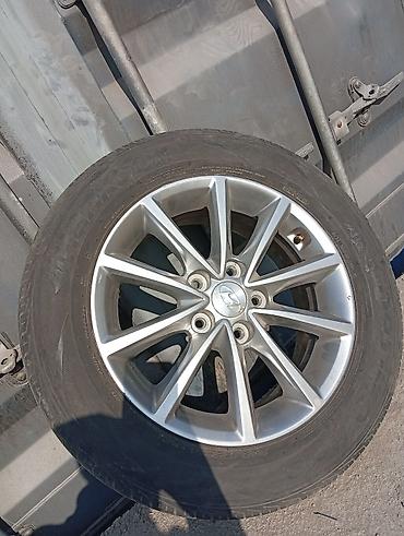 sonata y20: Литой диск Hyundai с шиной Hankook - Оригинальный литой диск Hyundai — 2