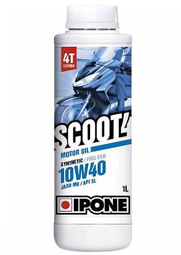 automatik motor: Motorno ulje IPONE R4000 Scoot 10W-40, polu-sintetičko ulje — 3