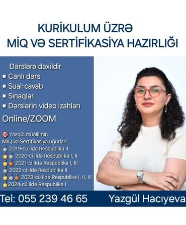 azərbaycan dili 7: Kurikulum üzrə MİQ və Sertifikasiya hazırlığı