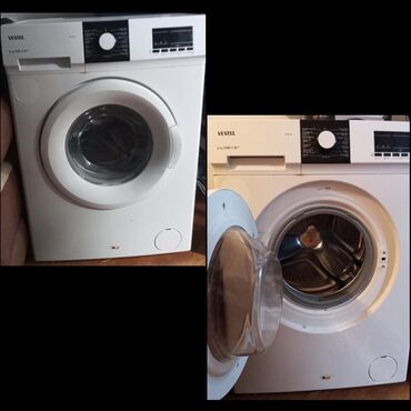 Elektrikli qızdırıcılar və radiatorlar: Paltaryuyan maşın Vestel, 6 kq, İşlənmiş, Avtomat, Qurutmasız, Kredit yoxdur, Ünvandan götürmə