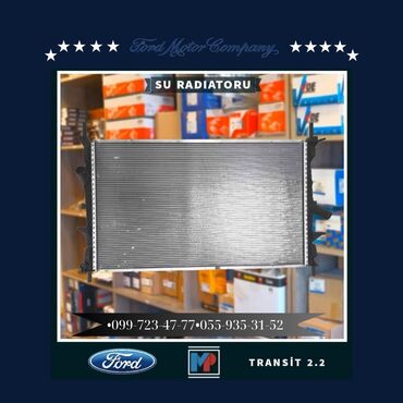 Mühərrik soyutma radiatorları: Ford TRANSİT, Orijinal, ABŞ, Yeni