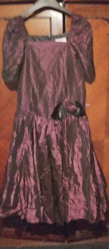 Haljine: Svećane/večernje haljine – set od 4 modela 1) Ljubičasta haljina od — 1