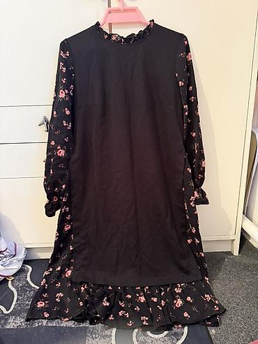 Повседневное платье, Длинная модель, Прямое, XL, 2XL