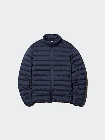 Мужская куртка, 3XL, Uniqlo, Новый, цвет - Синий, Бесплатная доставка