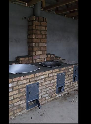 Печи, плиты: Дровяная купольная печь для пиццы и выпечки «Пушкапечь» - Формат — 12