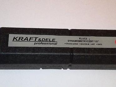 Ključevi: KRAFT&DELE Professional – moment ključ 1/2” - Tip: mehanički — 10