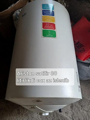 Ariston su qızdırıcısı – 80 litr Xüsusiyyətlər: - 80 litrlik çən lalafo.az -da Ariston su qızdırıcısı – 80 litr Xüsusiyyətlər: - 80 litrlik çən
