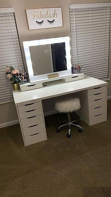 Salon masaları: Salon güzgüsü Fabrik istehsalı makiyaj / vizaj / gözəllik salonu — 17