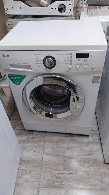 paltaryuyan vedrə: Paltaryuyan maşın LG, 6 kq, İşlənmiş, Avtomat, Qurutmasız, Kredit yoxdur