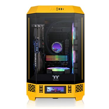 Korpuslar: 👉 Thermaltake The Tower 300 Bumblebee Edition - Unikal Dizaynlı — 3