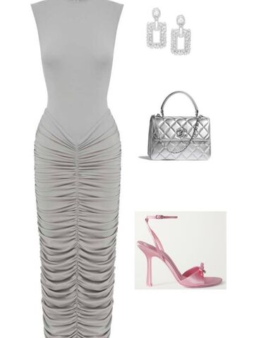 Haljine: 2XL, bоја - Crna, Koktel, klub, Dugih rukava — 9