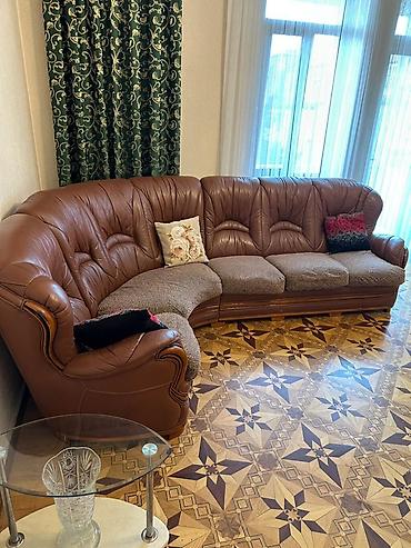 Künc divan – klassik üslub, yumşaq komfort - Forma: L-şəkilli künc