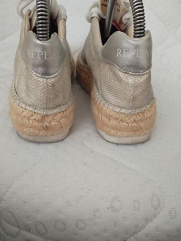 go soft cipele: REPLAY espadrile lepe bez boje. Broj je 40. Bez ostecenja. Duzina — 5