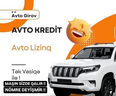 Avtoservis, nəqliyyatın təmiri: Bu xidmət avtomobil girovu əsasında avtomobil krediti və ya lizinqi