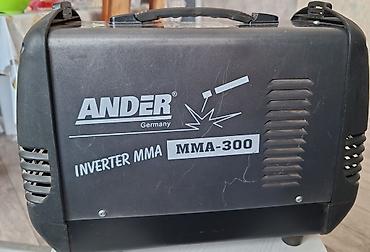 Сварочные аппараты: ANDER MMA-300 inverter qaynaq aparatı - Tip: MMA (Manual Metal Arc) — 1