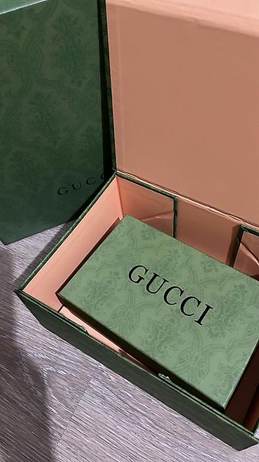 Сумки: Классическая сумка, Gucci, Материал: Комбинированный материал, Застежка на магните, Женские, Новый — 2