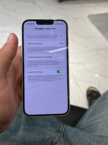 apple simli qulaqliq: IPhone 13, 128 GB, Ağ, Face ID — 2