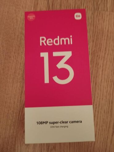 чехлы на телефон fly fs454: Redmi 13, 256 GB, rəng - Qızılı, Zəmanət, Barmaq izi