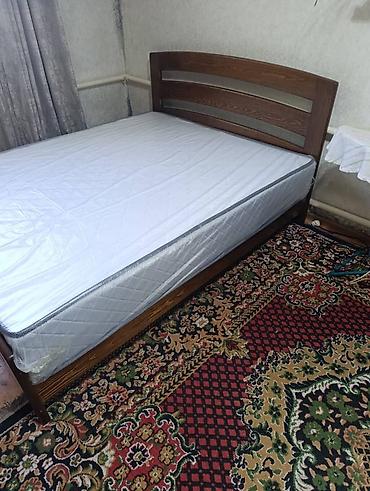 деревянные колеса: Двуспальная кровать, Новый, Каркас без матраса, длина - 200 см — 9