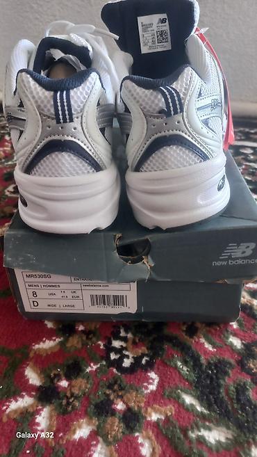 nb 530: Мужские кроссовки, 41.5, New Balance, Новый, цвет - Белый — 8