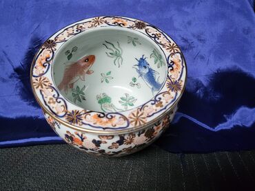 Ostali antikviteti: Kineska saksija 1950g+ rucno oslikana pa glazirana. Saksija pun na lalafo.rs — 2 Ostali antikviteti: Kineska saksija 1950g+ rucno oslikana pa glazirana. Saksija pun — 2