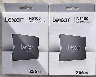 dell notbuk: Lexar NS100 2.5" SATA SSD – 256 GB - Model: NS100 - Form‑faktor: 2.5" — 1