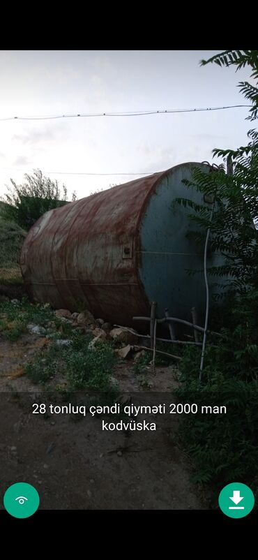 Baklar və çənlər: Bak, Plastik, 1000 l l, İşlənmiş, Ünvandan götürmə — 5