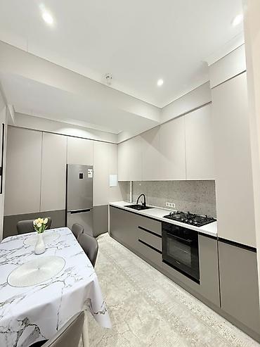 сдам квартиру в джале: 3 комнаты, 100 м², Джал-15 Элитка, 5 этаж, Евроремонт — 5
