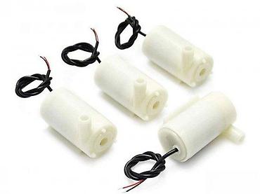 MINI POTAPAJUĆA PUMPA ZA VODU 3-5V DC 80-100L/H (BELA) USB | Mini