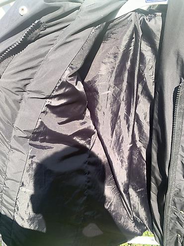 Пуховики и зимние куртки: Черная утепленная парка/пуховик с капюшоном - Цвет: черный, матовый - — 6