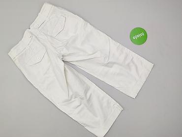 cuffed jeans: H&M, Spodnie 3/4 damskie, rozmiar S — 3