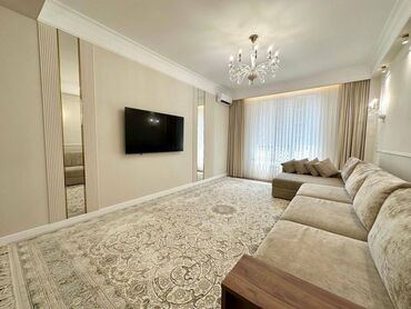 квартира баяат: 3 комнаты, 105 м², Элитка, 11 этаж, Дизайнерский ремонт