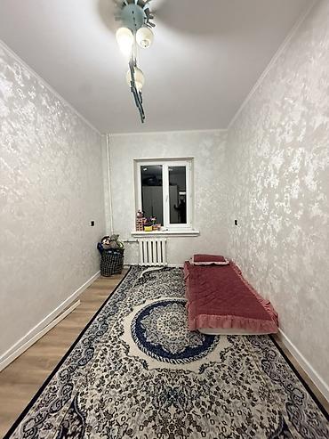 Продажа квартир: 3 комнаты, 62 м², Аламедин-1 мкр 105 серия, 3 этаж, Свежий ремонт — 3