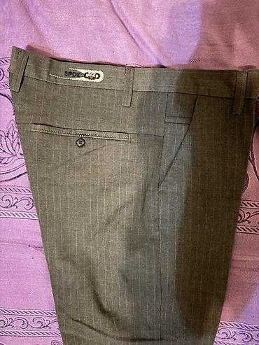 dsq şalvar: Klassik Şalvar, Dsquared2, XS, rəng - Boz — 1