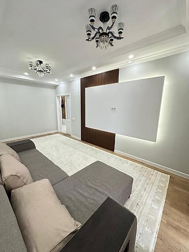 11: 2 комнаты, 75 м², Асанбай мкр Элитка, 11 этаж, Дизайнерский ремонт — 3