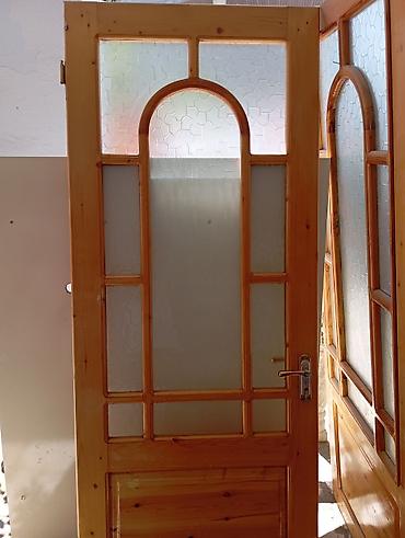 2ci el perde: Otaq qapıları satılır tam quru taxtadan hazırlanıb. 2 ədəddir — 2