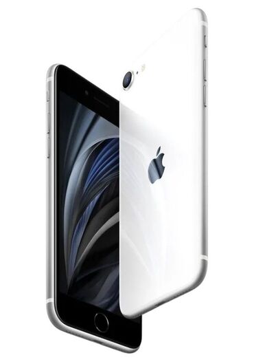 телефон рассрочку ош: IPhone SE 2020, Новый, Белый